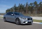 Nuova BMW M5 con Competition Package tre quarti anteriore