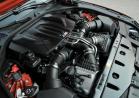 Nuova BMW M6 Coupé motore vista laterale