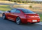 Nuova BMW M6 Coupé tre quarti posteriore lato sinistro