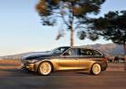 Nuova BMW Serie 3 Touring 2012 profilo sinistro