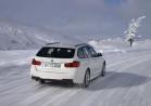 Nuova BMW Serie 3 xDrive Touring tre quarti posteriore lato destro