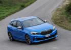 Nuova BMW Serie1 M 135i tre quarti anteriore