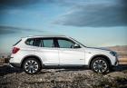 Nuova BMW X3 restyling 2014 profilo