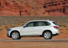 Nuova BMW X5 xDrive30d profilo lato sinistro