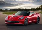 Nuova Chevrolet Corvette Stingray 2014 tre quarti anteriore lato sinistro