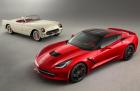 Nuova Corvette Stingray e vecchia Corvette Stingray