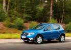 Nuova Dacia Sandero Stepway profilo lato sinistro