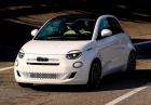 Nuova Fiat 500 ibrida - in strada