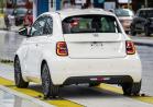 Nuova Fiat 500 ibrida - vista retro