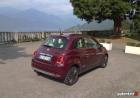 Nuova Fiat 500 0.9 TwinAir Turbo 105CV tre quarti posteriore