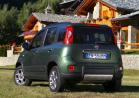 Nuova Fiat Panda 4x4 tre quarti posteriore lato sinistro