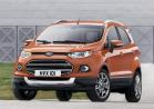 Nuova Ford EcoSport tre quarti anteriore lato sinistro