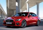 Nuova Infiniti Q50 tre quarti anteriore