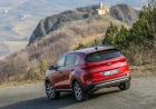 Nuova Kia Sportage dall'alto