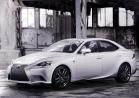 Nuova Lexus IS 2013 vista tre quarti anteriore