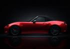 Nuova Mazda MX-5 con capotte chiusa, foto ufficiale quarta generazione