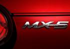 Nuova Mazda MX-5 dettaglio logo modello