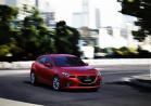 Nuova Mazda3 tre quarti anteriore lato destro