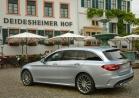 Nuova Mercedes C 250 BlueTEC Station Wagon tre quarti posteriore