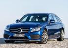 Nuova Mercedes Classe C Station Wagon statica tre quarti anteriore