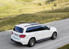 Nuova Mercedes GLS bianca profilo