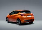 Nuova Nissan Micra tre quarti posteriore