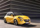 Nuova Opel Adam gialla tre quarti anteriore