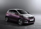 Nuova Peugeot 108 3p Red Purple e Grigio Gallium