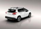 Nuova Peugeot 2008 tre quarti posteriore