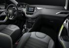 Nuova Peugeot 208 Ice Silver con personalizzazione Lime Yellow interni
