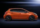 Nuova Peugeot 208 restyling 2015 profilo