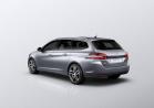 Nuova Peugeot 308 SW tre quarti posteriore lato sinistro