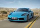 Nuova Porsche 718 Cayman frontale