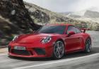 Nuova Porsche 911 GT3 tre quarti anteriore red