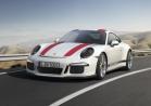 Nuova Porsche 911 R frontale