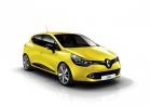 Nuova Renault Clio gialla tre quarti anteriore lato destro