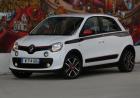 Nuova Renault Twingo bianca tre quarti anteriore