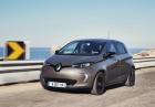 Nuova Renault ZOE 2016 in curva