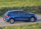 Nuova Seat Ibiza blu profilo laterale