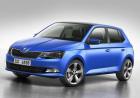 Nuova Skoda Fabia tre quarti anteriore