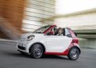 Nuova Smart Fortwo Cabrio tre quarti anteriore