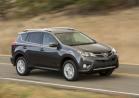 Nuova Toyota Rav4 tre quarti anteriore lato destro