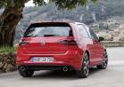 Nuova Volkswagen Golf 2017 GTI posteriore