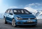 Nuova Volkswagen Golf Variant anteriore