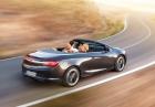 Opel Cascada con capotte aperta tre quarti posteriore