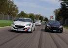 Peugeot RCZ sul circuito di Imola