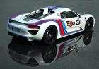 Porsche 918 Spyder Martini Racing design profilo