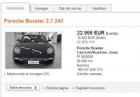 Porsche Boxster usata del 2010