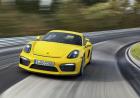 Porsche Cayman GT4 anteriore