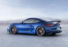 Porsche Cayman GT4 prfilo lato sinistro